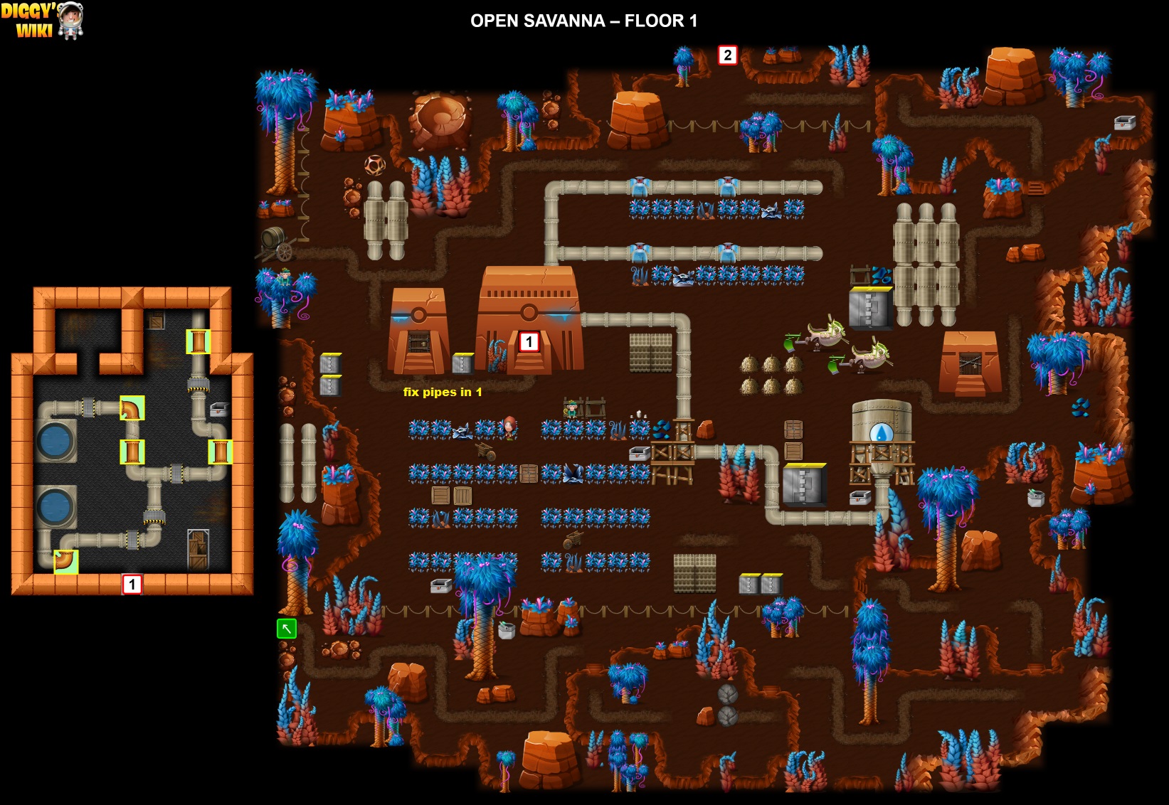 Open Savanna - Diggy's Adventure | Diggy's Guide
